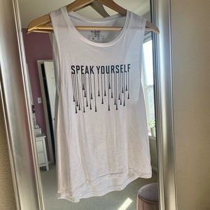Official BTS Love Yourself Speak Yourself Muscle Tee